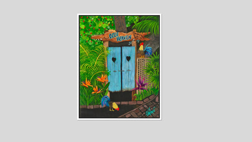 $2 to Watch – Blue Heaven Key West fine art print