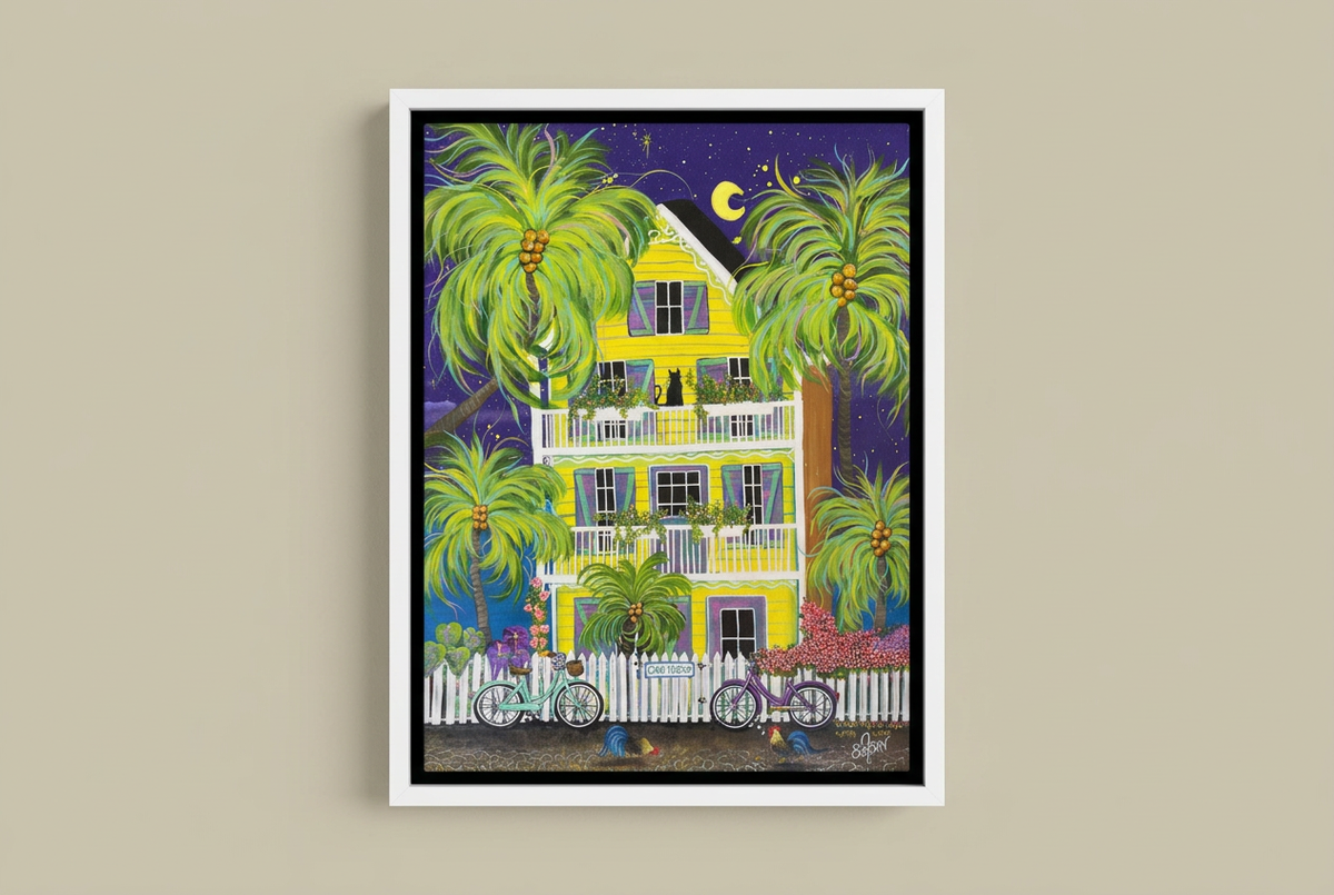Cayo Hueso framed print