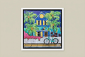 Conch House Blues framed print