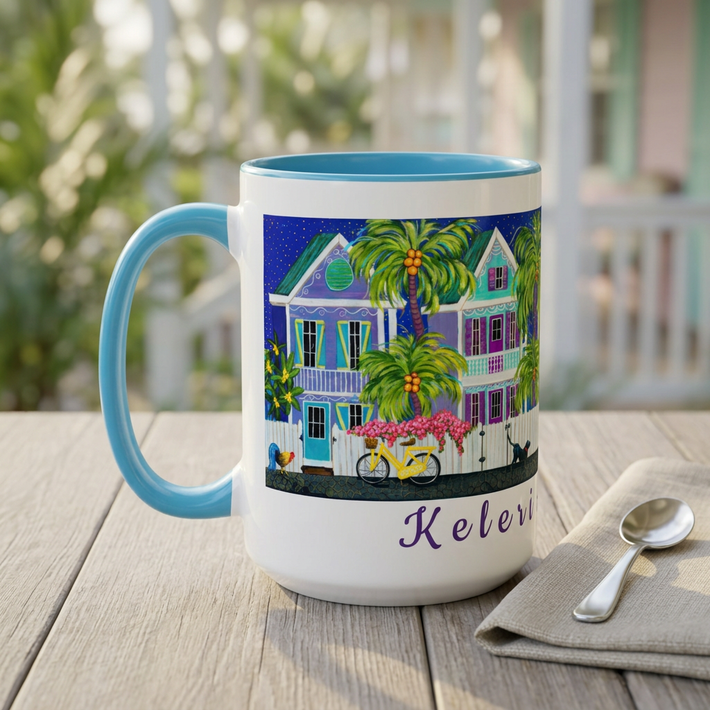 Moonlit Madness mug lifestyle mockup