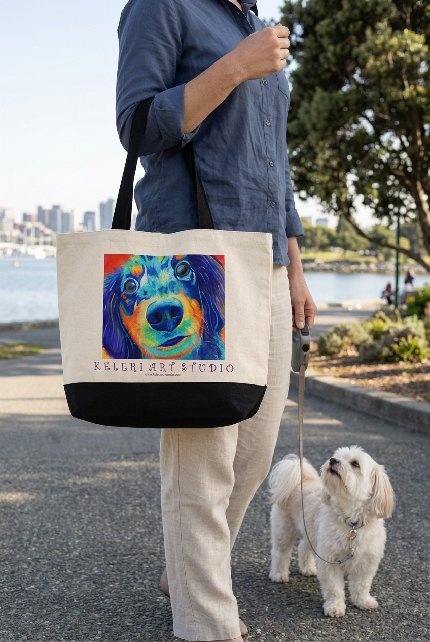 Revised Rowdy Pup tote