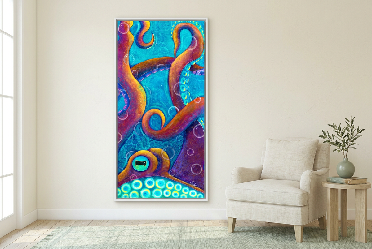 Tentacle Tango in a coastal living space